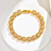Tennis Bracelet for Women, Rhinestone 18K Gold Plated Iced Out Cubic Zirconia Link Fashion Stackable Bangles Jewelry