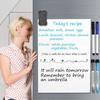 PET Magnetic Whiteboard A3/A4/A5 Refrigerator Magnet Portable Dry Erase White Board  School