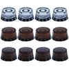 4 Pcs Volume Tone Control Knobs Guitar Musical Instrument Parts Replacement Guitar Bell Knobs for Les Paul Guitar Accessories