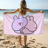 A-Asamimichaans A-Asleep Cute Towel Beach Towel Oversized Quick Dry Towel Absorbent Soft Swim BeachTowels for Men Women