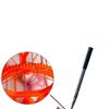 Telescopic Table Tennis Ball Picker Collector for Court Training Competition Orange