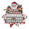 Christmas 25 days Countdown desktop calendar decoration red