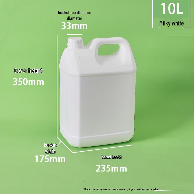 Zhi Shi 10L Flat Multi-purpose Plastic Jug