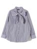 Ships Colors Hand Washable Cotton Bow Tie Shirt 221110034 Blue One Size