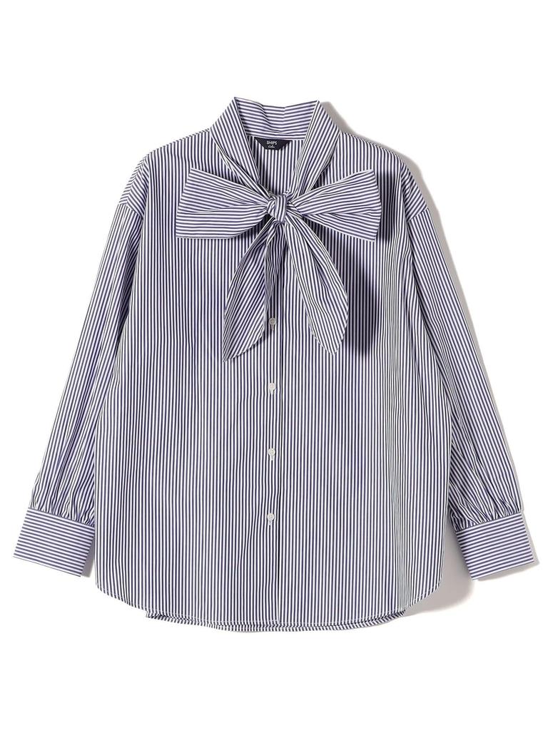 Ships Colors Hand Washable Cotton Bow Tie Shirt 221110034 Blue One Size