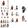 Xp013-020 Cross-border World Cup Compatible Lego Soccer Boy Building Blocks Abs Plastic Material