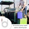 Easy To Use Copper Siphon Pump Hose High Efficiency For Quick Fuel Transfer Automotive Garden Use Equipment Maintenance