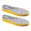 4D Sports Insoles Shoes PU Sole Soft Breathable Shock Absorption Cushion Heavy Duty Support Pain Relief Running Orthopedic Care