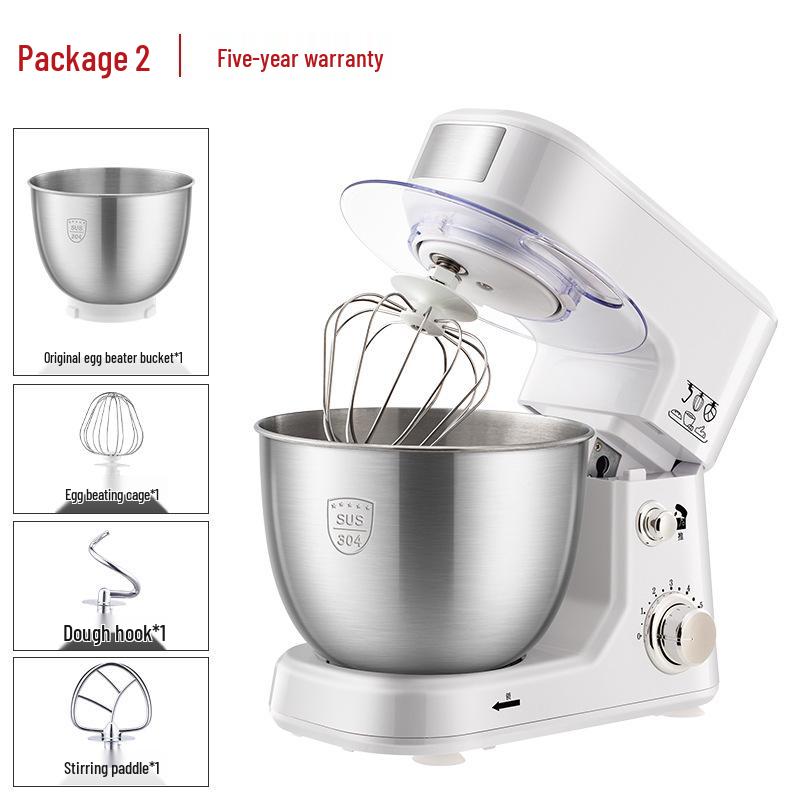 ZuanChu Multi-Functional Home Chef Mixer: Electric Dough Kneader, Egg Beater, Cream Blender