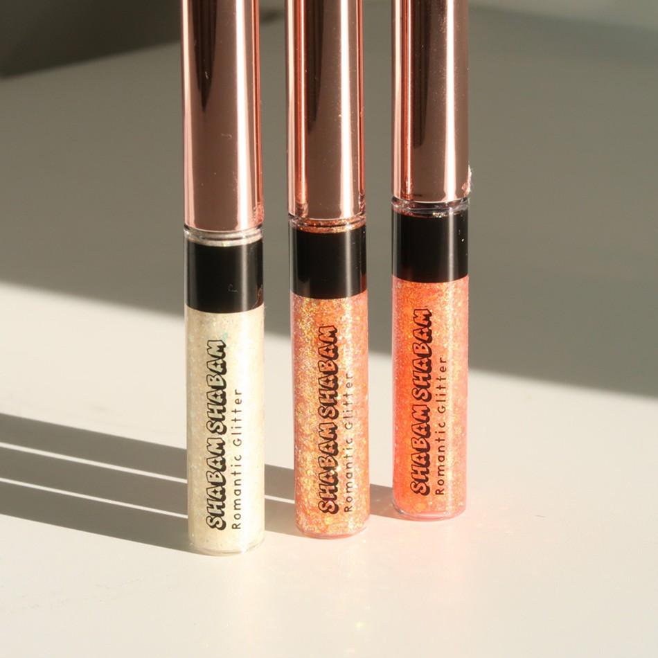 CORINGCO Eye Glitter Makeup Liquid Eyeshadow Sparkle | Shabam Shabam Romantic Glitter Shadow