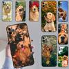 Golden Retriever Friend Phone Case For iPhone 15 14 13 12 11 16 17 Pro Max 13 Mini 15 16 Plus 16e 17 Air Cover Funda