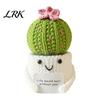 Fake Cactus Decoration Crochet Potted Plants, Handmade Knitted for Home Office Car Plant Decor Decoration, Decorative Plants Lasting Beauty,