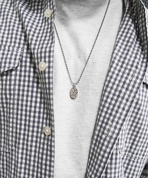 Froid Cracked Egg Necklace [925 Sterling Silver]