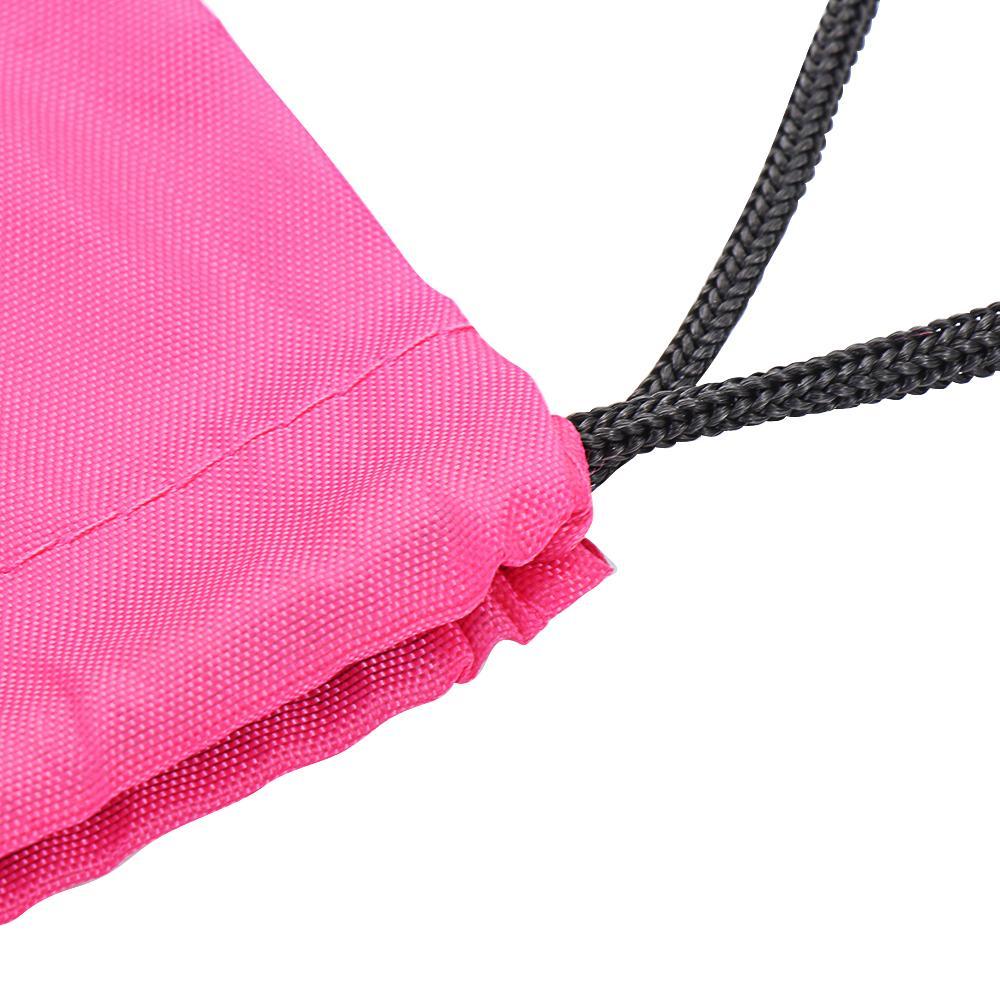 Casual Schoolbag Portable Travel Shopping Drawstring Bag Rucksack Backpack Sports Backpack