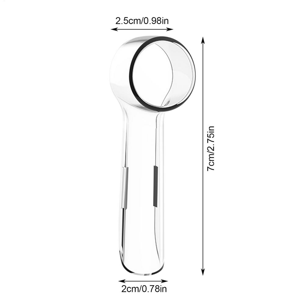 Toothbrush Dustproof Covers Caps Compatible with Braun Oral B Electric Toothbrush Round Replacement Brush Heads Series Protector