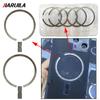 11Pcs, For Wireless Charging Magnet Module For iPhone 17 Pro Air 11 11 Mini 11 Plus 16 Pro Max Back Housing Magnetic Metal Ring