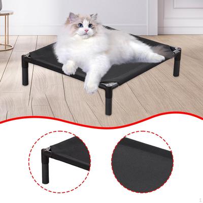 Elevated Cat Bed Cooling Raised Thickened All Seasons Mesh Breathable Sleeping Lounger Thick