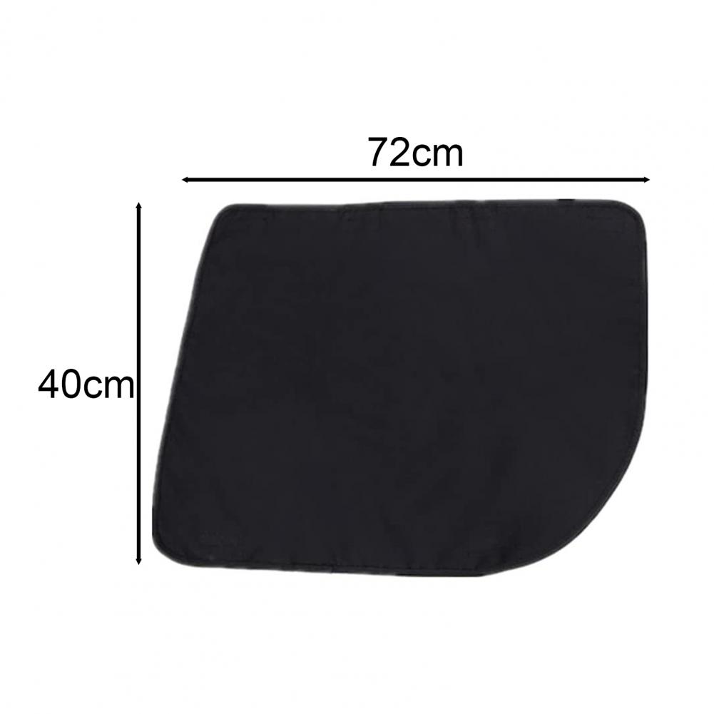 Practical Car Door Protector Anti-scratch Waterproof Pet Dog Car Door Protector Right Side Black Rear Door Cover Guard for Auto