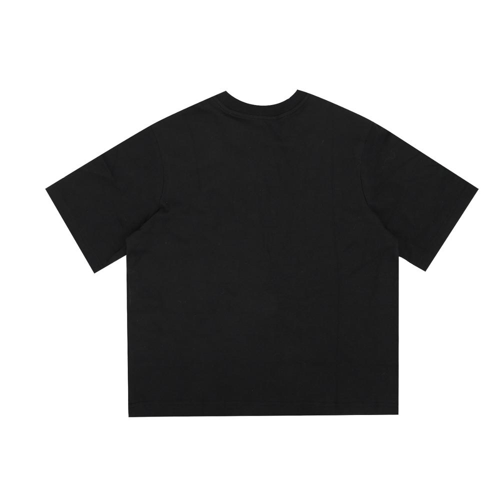 New Nike Drop Shoulder Sleeve T Shirt Women's Black FB8192-010