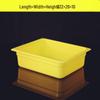 Colorful Acrylic Food Storage Pans