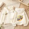 New Minionses Kids Zipper Hoodies Coats Girl Boy Sweatshirt Clothes Long Sleeve Harajuku Pullovers Casual Hooded Tops GIFT 2026
