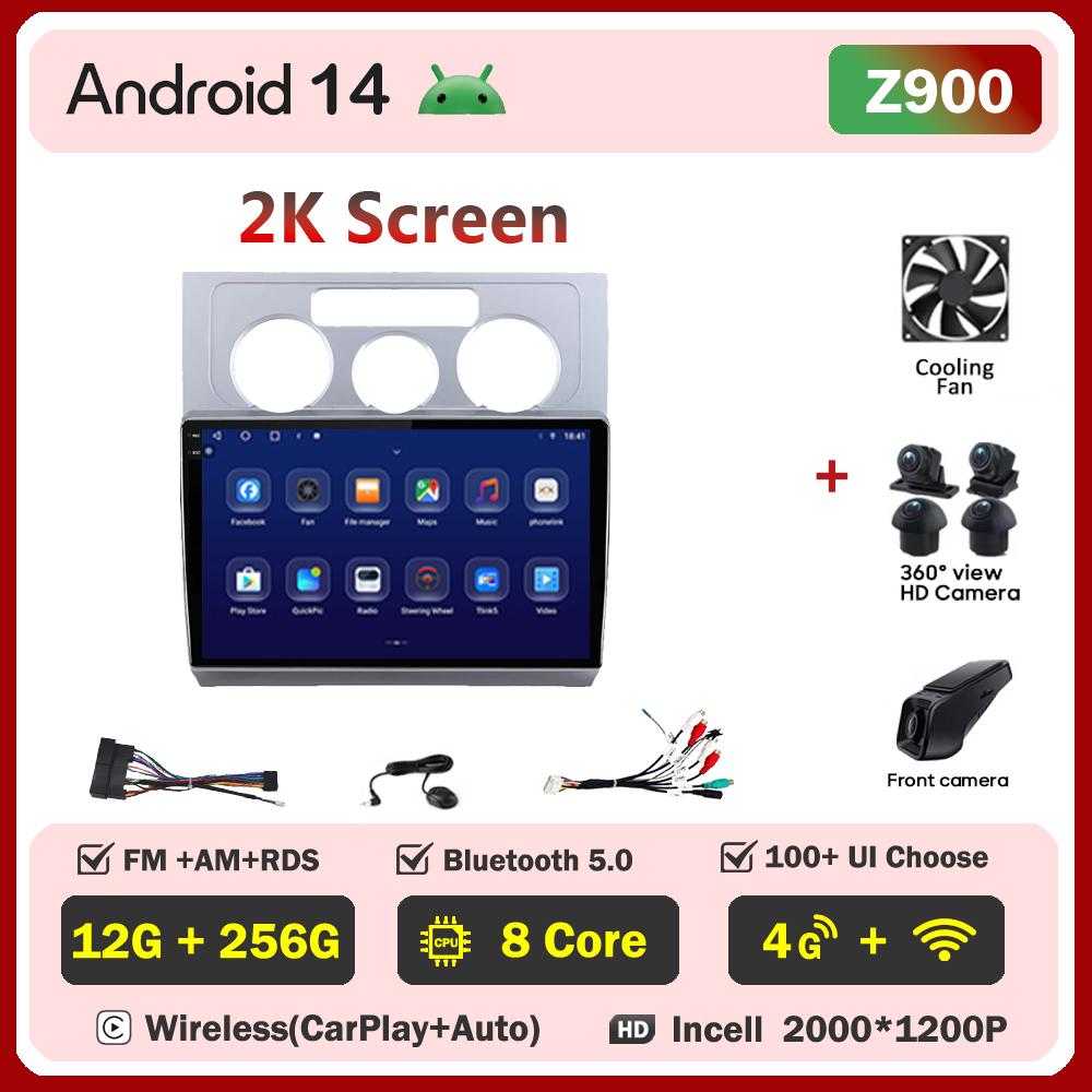 Pentru Volkswagen Touran 1 2003-2010 Radio Auto Android Stereo Unitate Principală Navigație GPS Ecran Tactil Mirror Link Sistem Inteligent