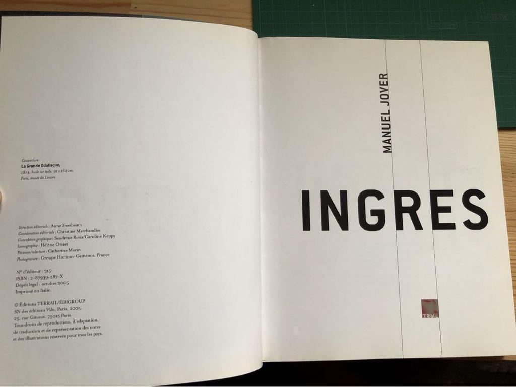 [USED] Ingres Art Collection