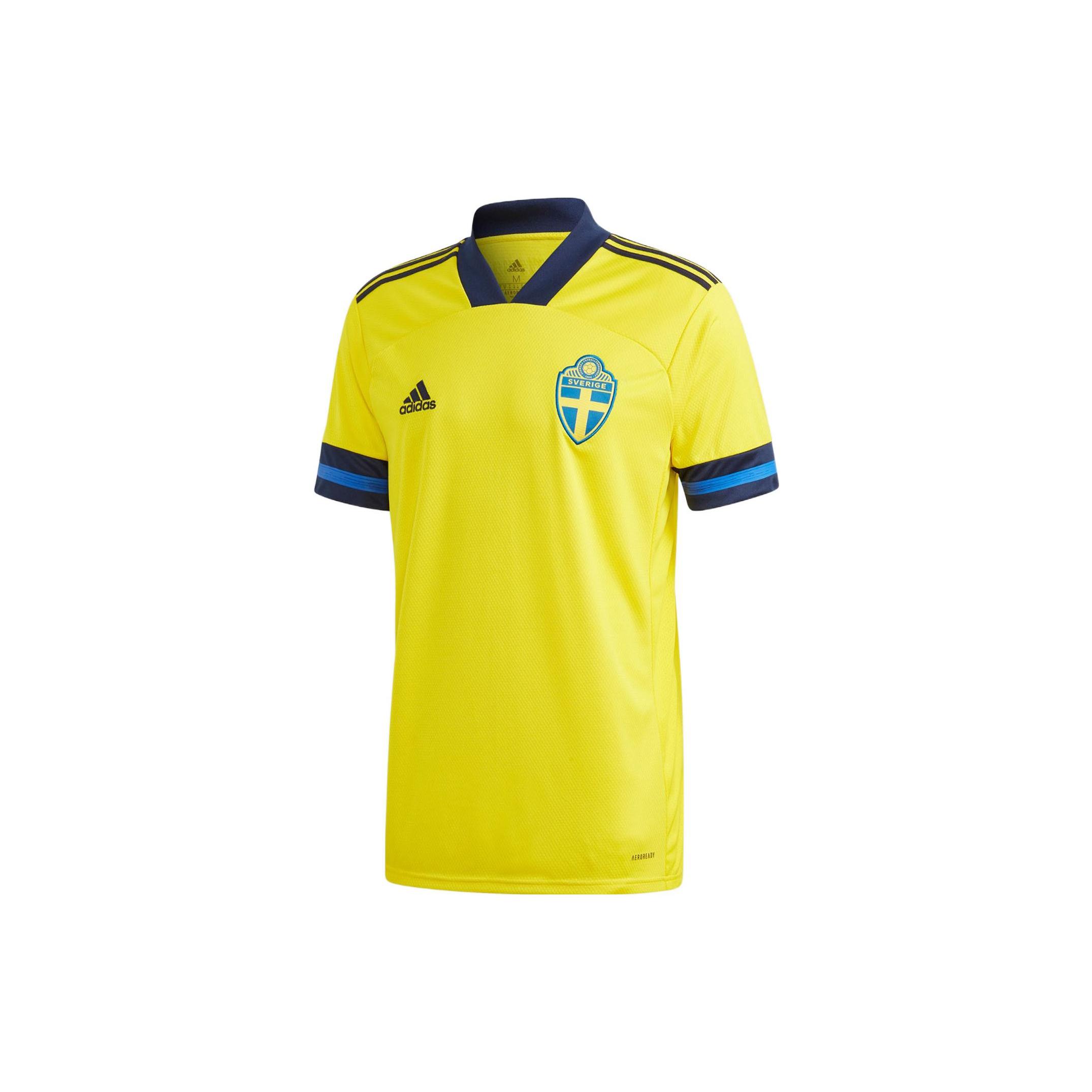Adidas Soccer Jerseys Men s Yellow Moderate Straight Fit FH7620 XS