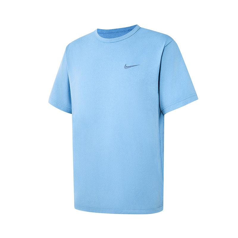Nike Back Logo Large Swoosh Print Breathable Round Neck Short Sleeve T-Shirt Men Tops IF2198-486