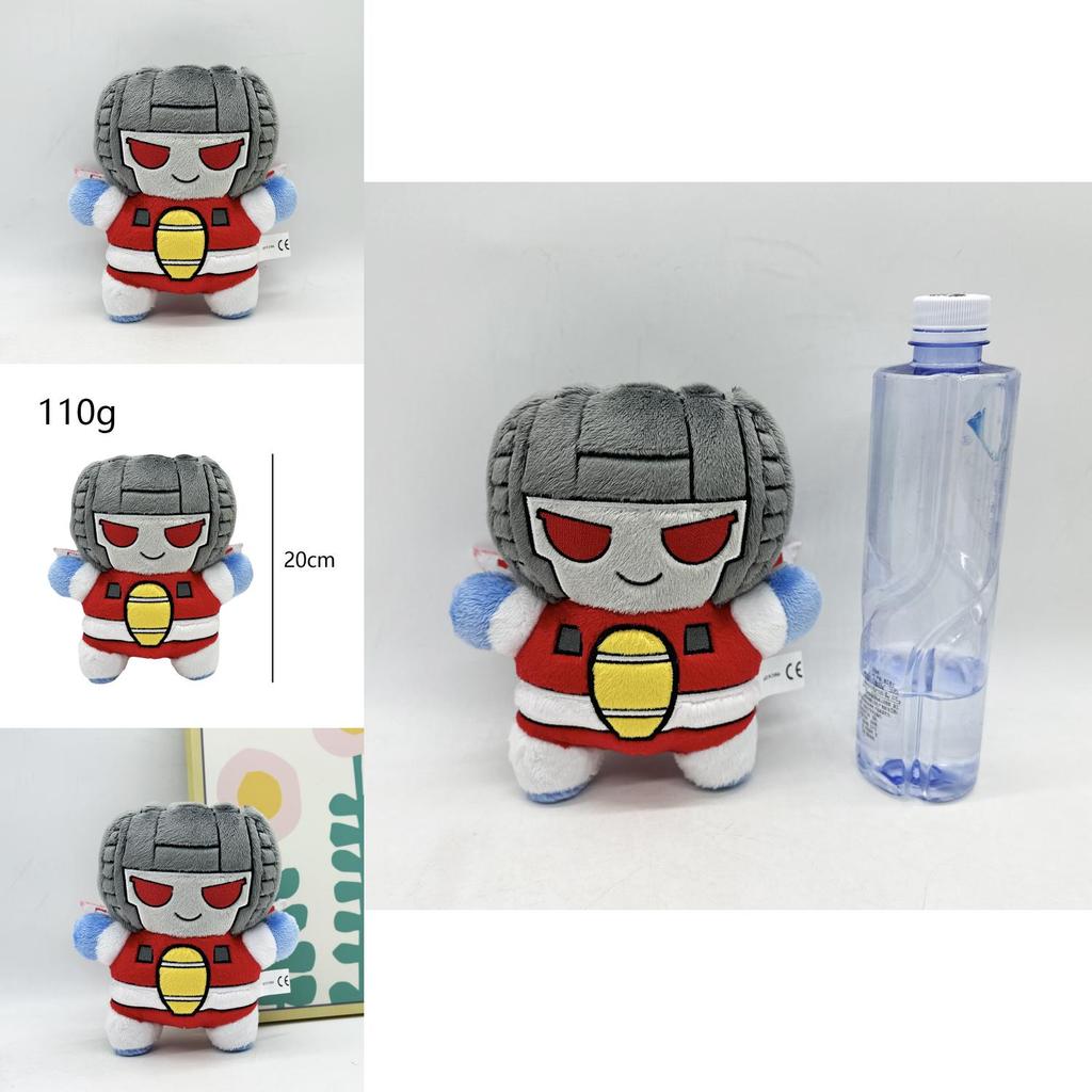 Transformers Mochibots Plush Toy With Pp Cotton Filling For Kids Gift