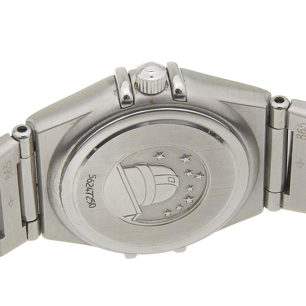 OMEGA Constellation Mini Watches 1562.40 grayDial Stainless Steel Quartz Analog display Women Used