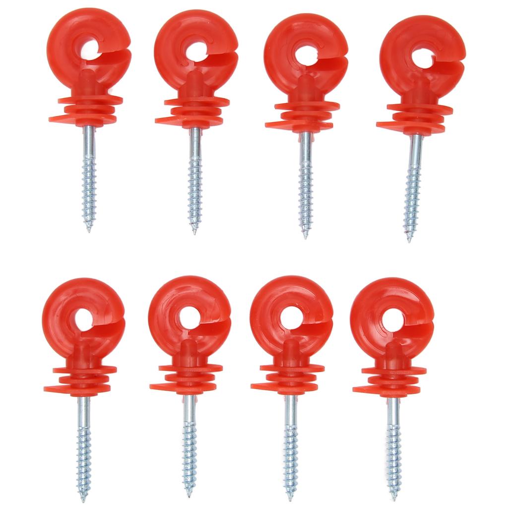 50 STUKS Hekisolator Schroef In Regenbestendig Zonbescherming Kunststof Staal Elektrische Hekisolatoren voor