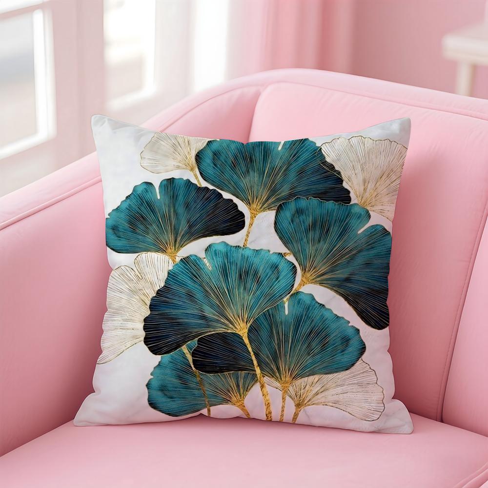 popular Oil Painting Floral Elegant Cushion Cover Comfortable Reversible Pillow Cover Ideal for Car Sofa Bedroom & Beyond