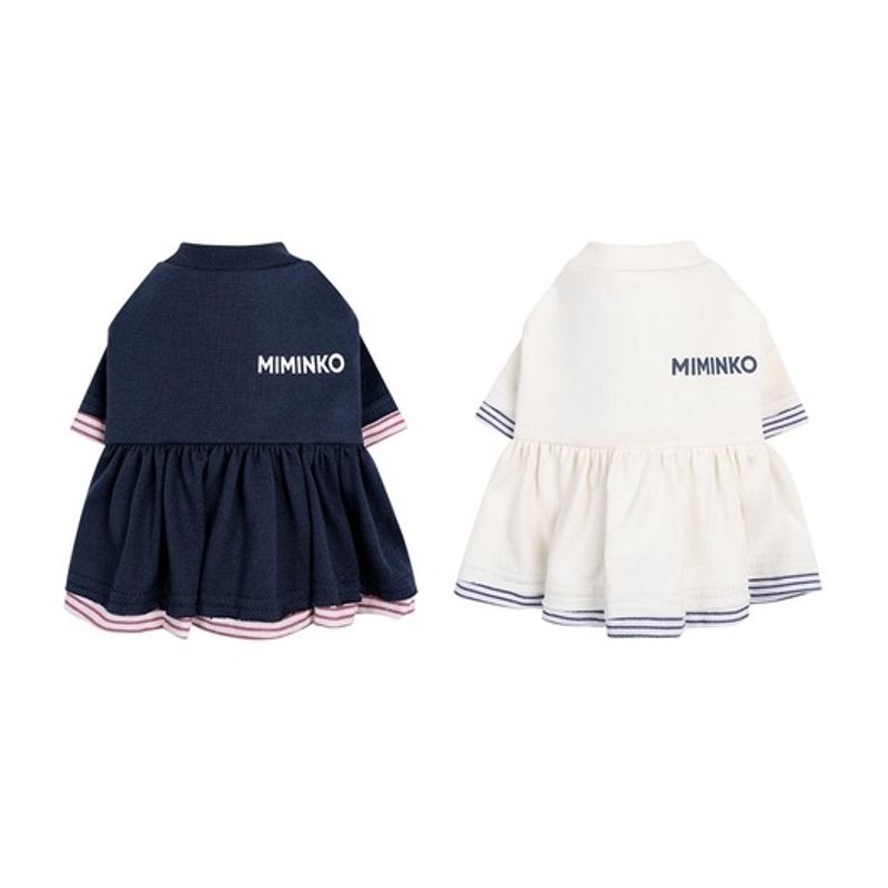 MIMINKO Gestreiftes Lagenkleid [DW4AO1210]