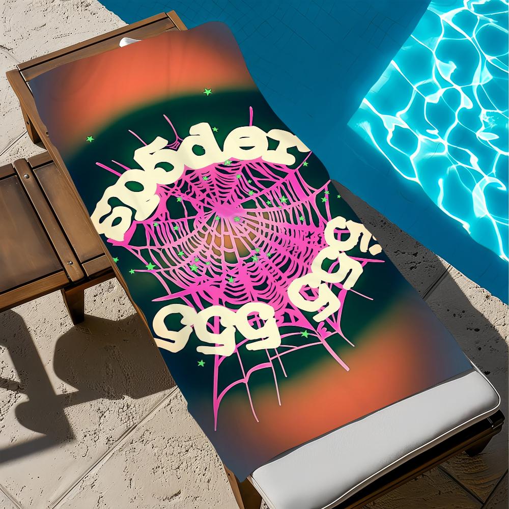 Luxury S-sp5der S-spider Towel Beach Quick Dry Soft Pool Towels Gift for Travel Gym Shower Camping Sports
