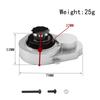 Metal Transmission Gearbox Cover Gearbox Shell Replacement for Traxxas Slash 2WD Rustler Stampede Bandit 2WD VXL 1/10 Remote Control Car