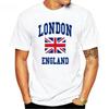 New England London Man Printed Tshirt Flag Britian Union Vintage Unisex Adult Gift Woman Top Classic Aesthetic Ropa Hombre