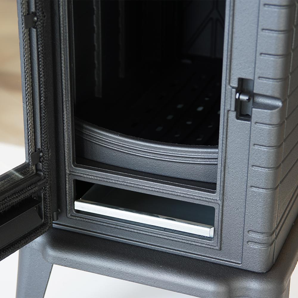 Wood burning cast iron stove KRATKI K10 Ø 130 10 kW