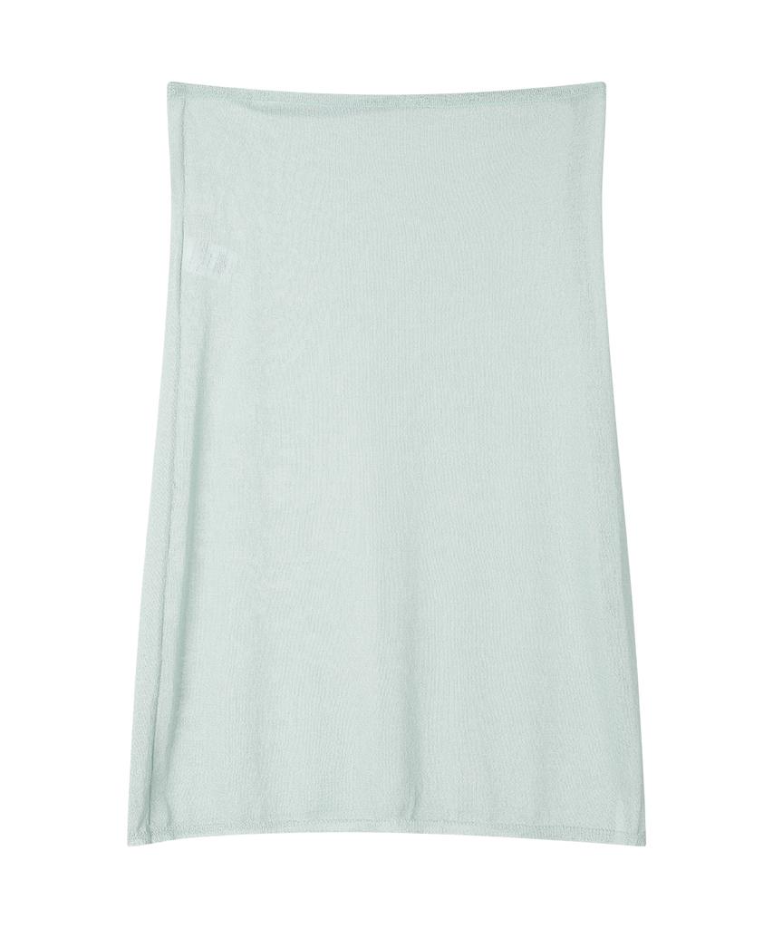 Sunday Fruits Market W) Sunday Sheer Button Skirt Mint