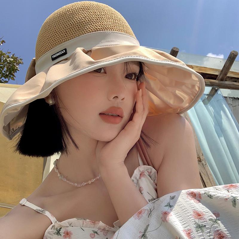 Brim Wide Versatile Fisherman Hat For Women Beach And Sun Protection