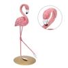 Rosa Flamingo-Statue, Ornamente, Kunstharz, Heimdekoration, Zubehör für Wohnzimmer, Schlafzimmer, Arbeitszimmer
