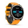 Montre Intelligente - GARMIN - Fenix 8 - 47 mm - Autonomie jusqu'à 29 jours - Écran AMOLED - Lampe intégrée