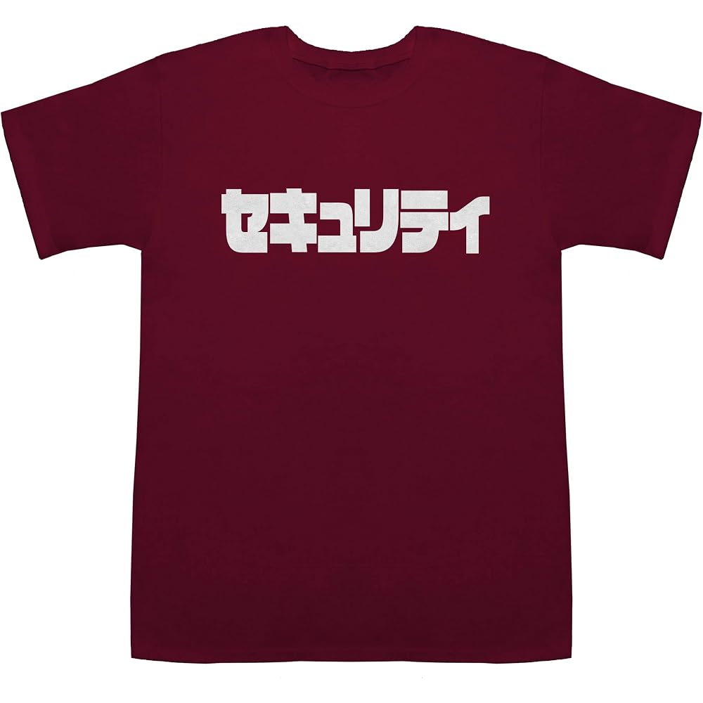 [Japonism] Security Security POP T-shirts Wine L [Arrows U] [Wii U Key]