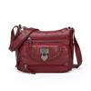 Women's PU Bag Fashion Shoulder Multi-compartment Crossbody Bag