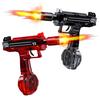 Brinquedos de Pistola de Água Elétrica Com Luz Efeitos de Chamas Borrifa Grande Capacidade Distância Super Forte Batalha de Água para Crianças e Adultos
