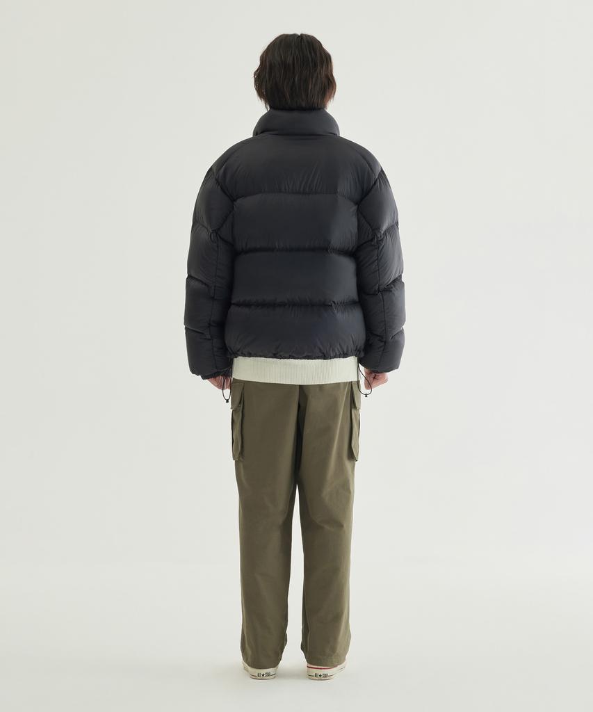 COVERNAT Civic Sheer Ripstop Rds Short Puffer Black
