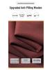 2026 Autumn/Winter Women's High-Waist Woolen Wide-Leg Floor-Length Pants