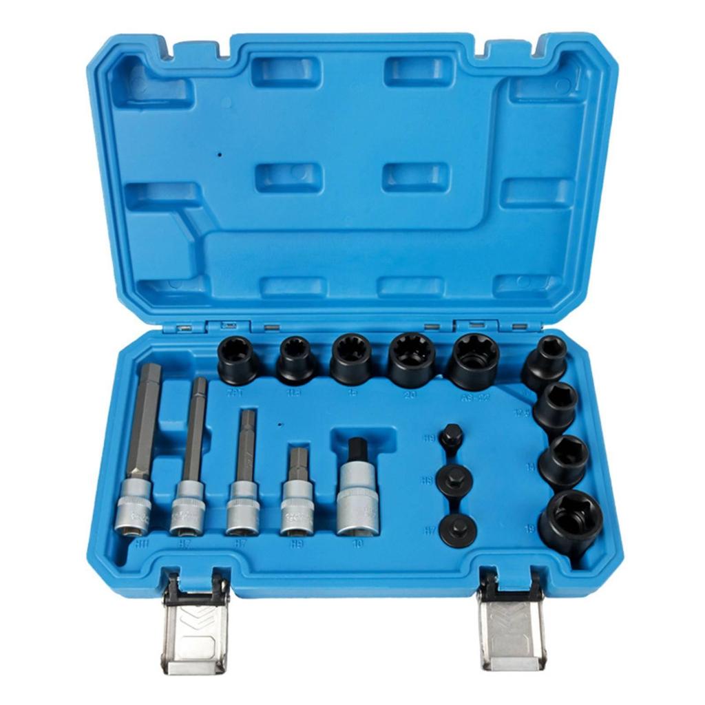 17 Pieces Brake Caliper Piston Removal and Installation Tool Set for Mechanics,