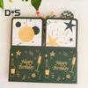 3D Birthday Card Pop-Up Happy Birthday Greeting Card Gift Box with Envelope Handmade Foldable Celebration Card for Family&Friend