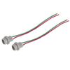 ACROPIX Light Rubber Base Socket T10 T15 W5W Wiring Harness Holder Connector Pigtail Adapter